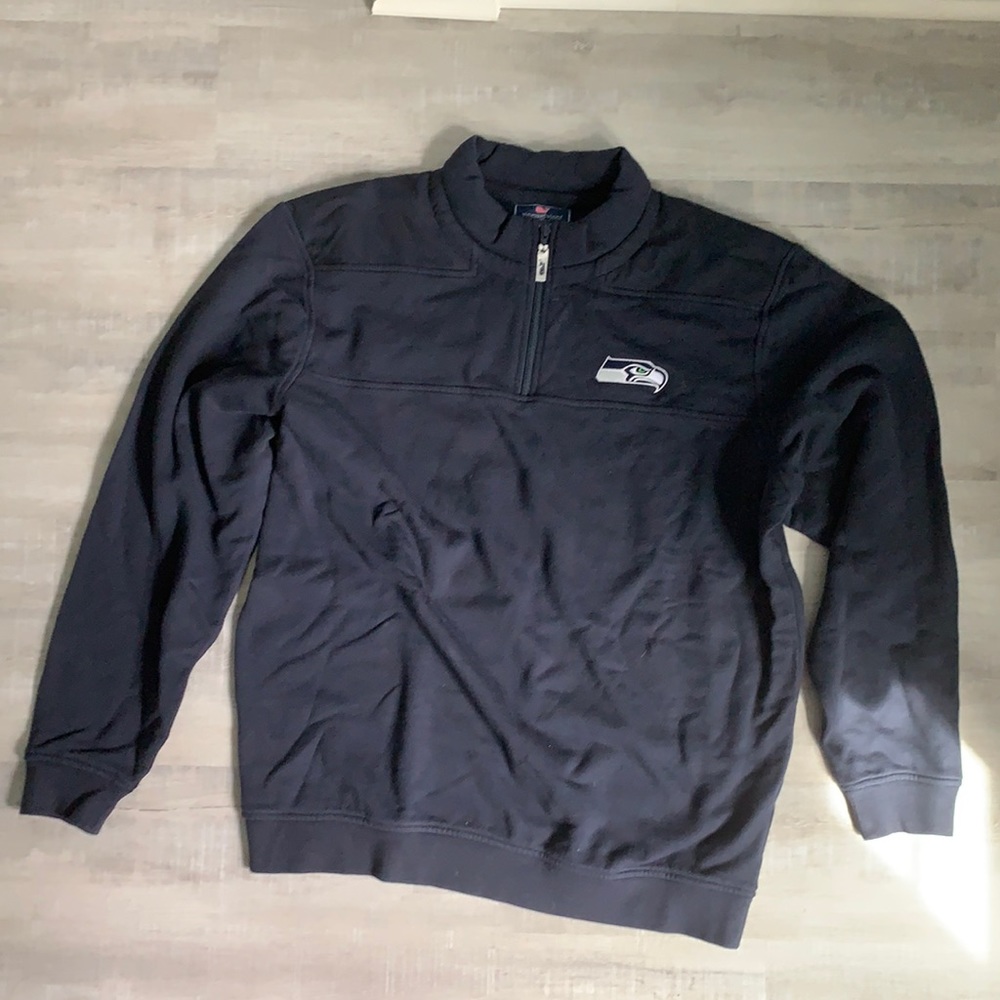 Never worn Seattle Seahawks Quarter Zip